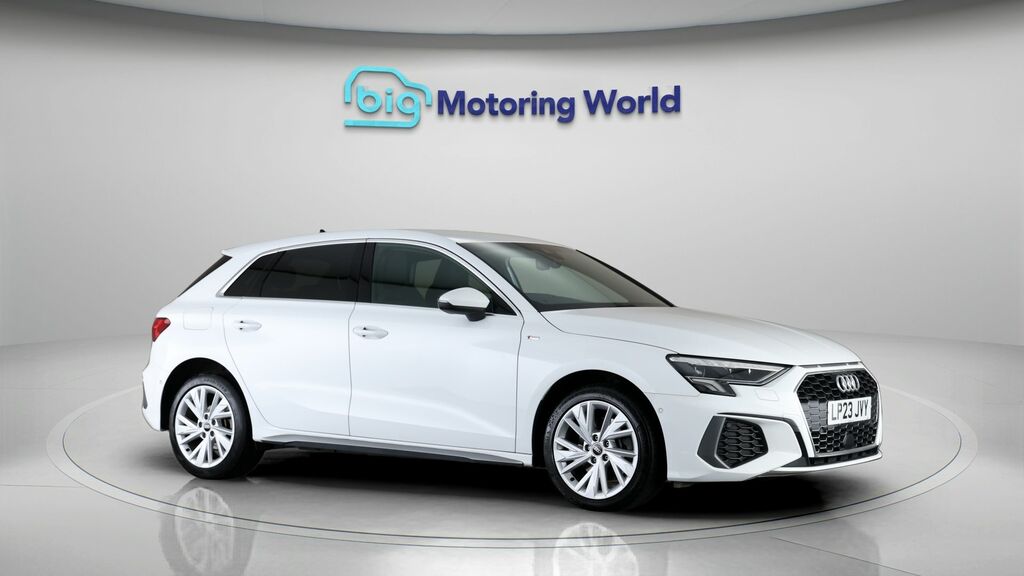 Audi A3 S Line White