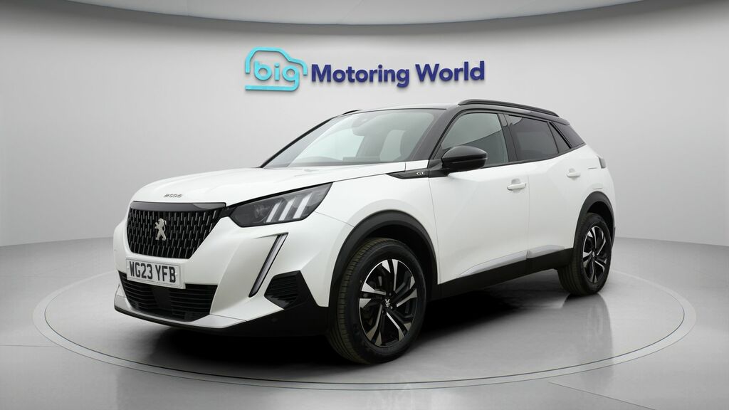 Peugeot 2008 Gt WG23YFB White #3