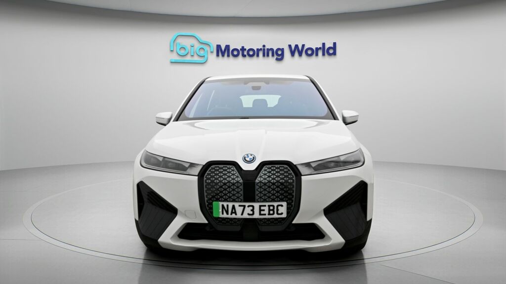 BMW iX M Sport White #2
