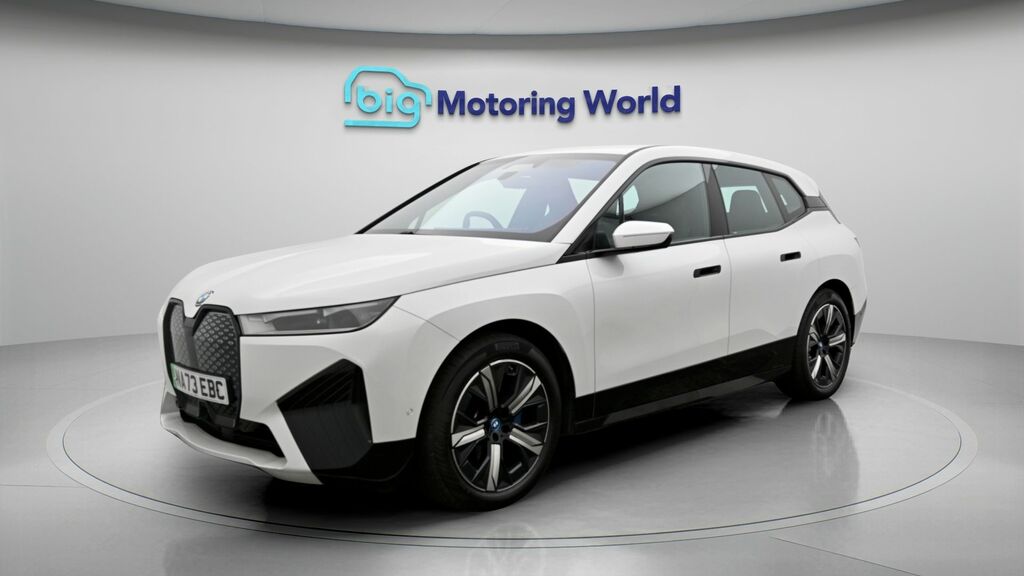 BMW iX M Sport White #3