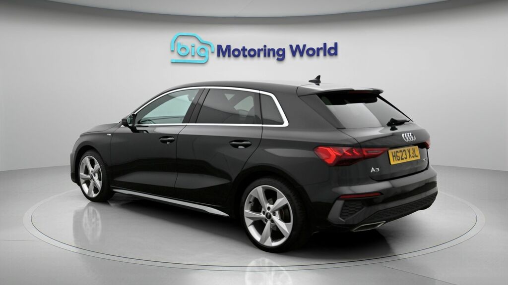 Audi A3 S Line HG23XJL Black #5