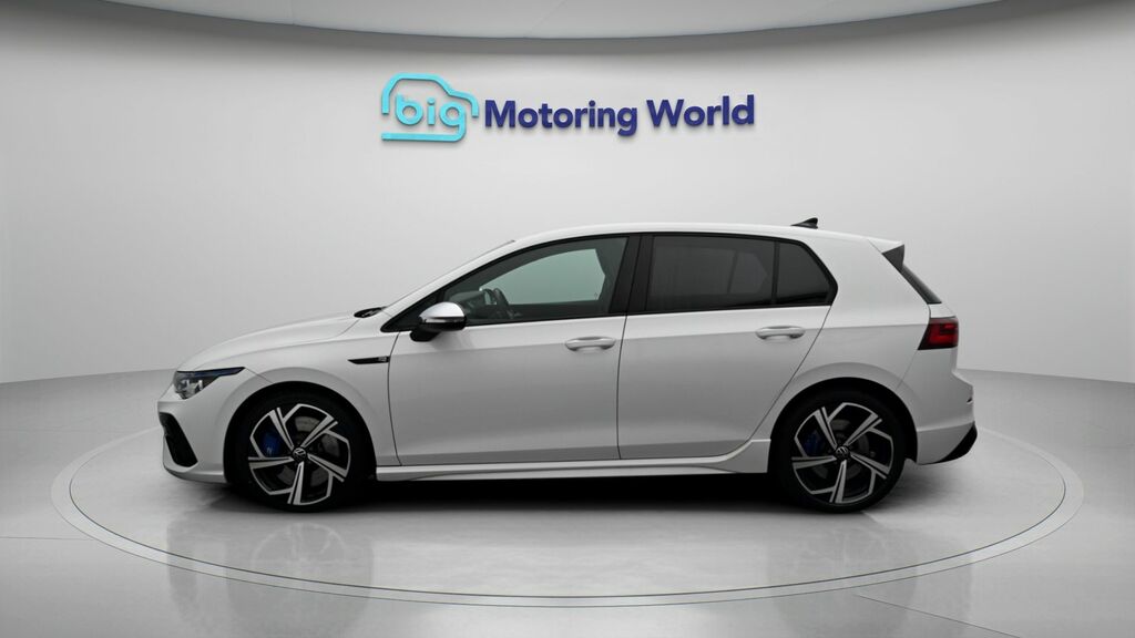 Volkswagen Golf R White #4