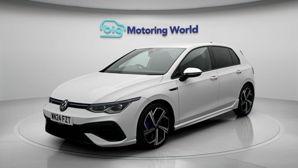 Volkswagen Golf R White #3