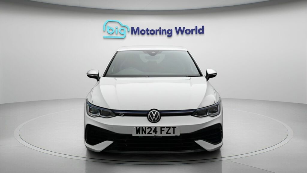 Volkswagen Golf R White #2