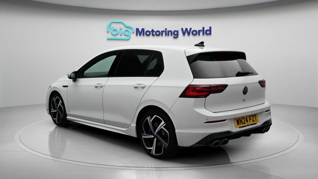 Volkswagen Golf R White #5