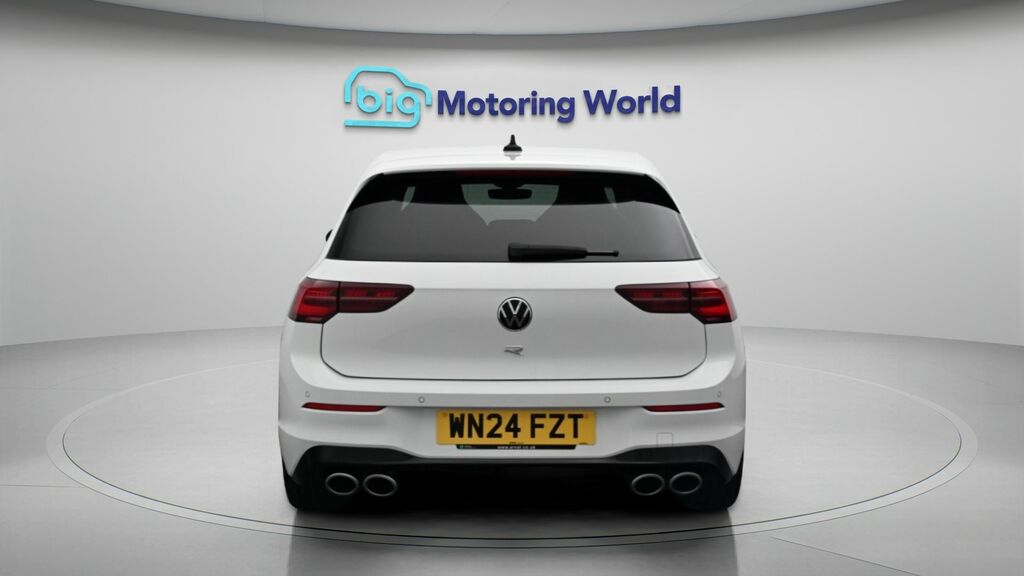 Volkswagen Golf R White #6