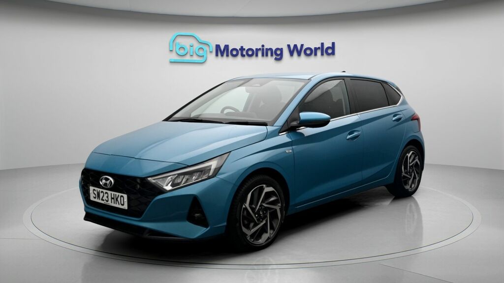 Hyundai I20 Premium Blue #3