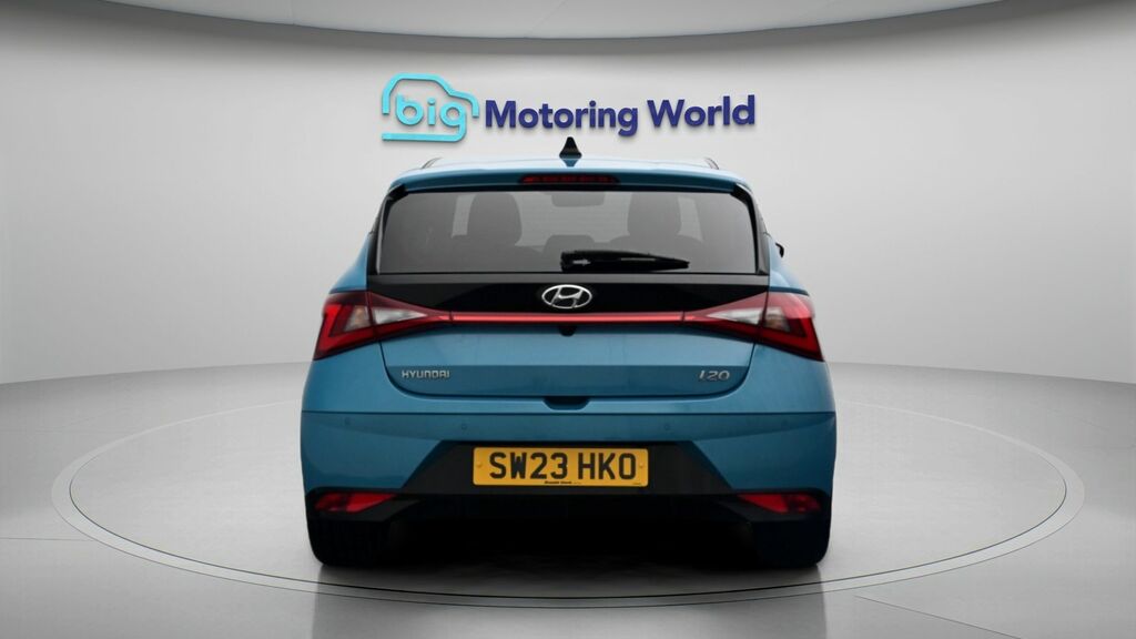 Hyundai I20 Premium Blue #6