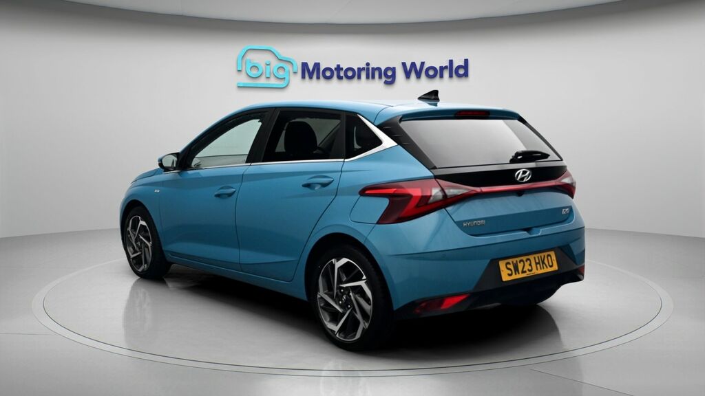 Hyundai I20 Premium Blue #5