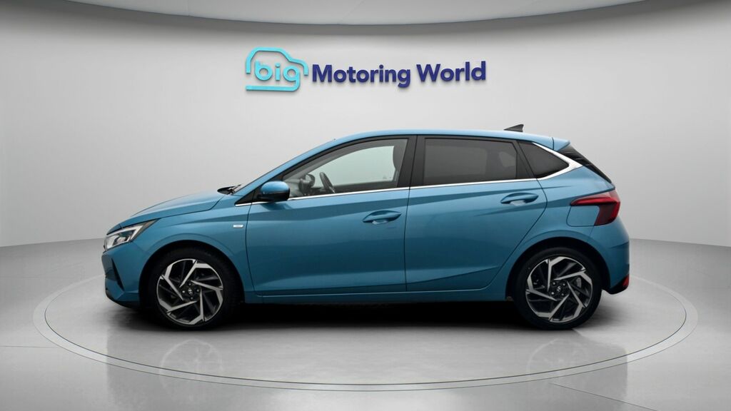Hyundai I20 Premium Blue #4