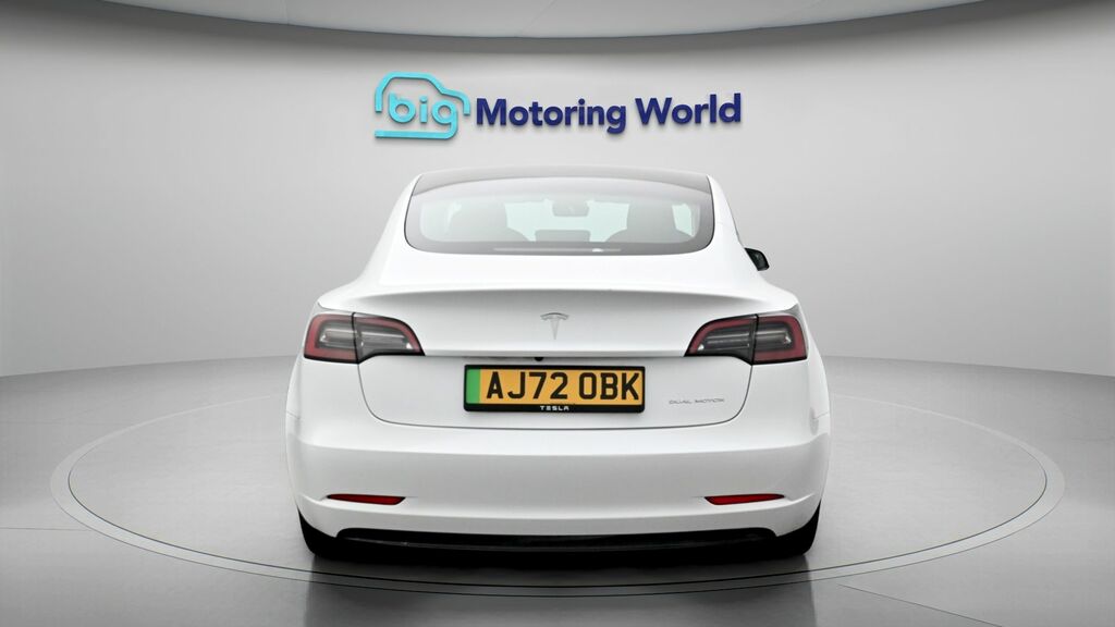 Tesla Model 3 Long Range AJ72OBK White #6