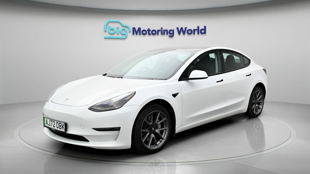 Tesla Model 3 Long Range AJ72OBK White #3