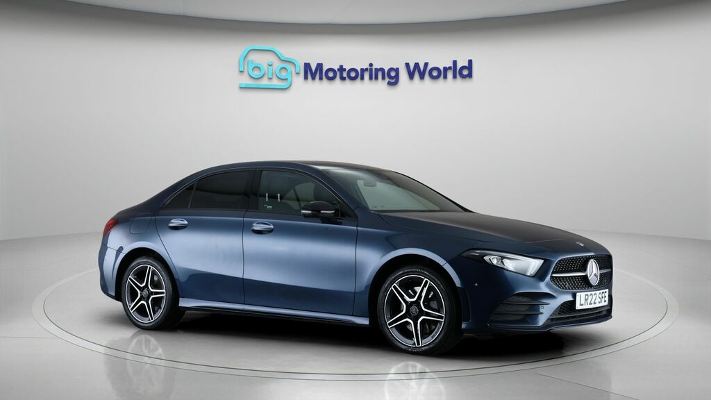 Mercedes-Benz A Class Amg Line Edition Blue
