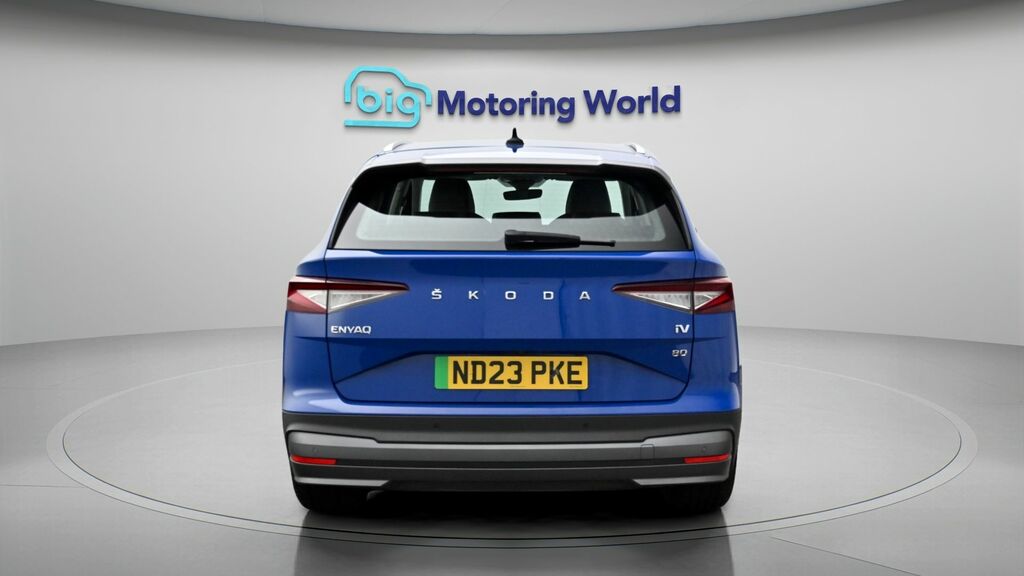 Skoda ENYAQ 80 Blue #6