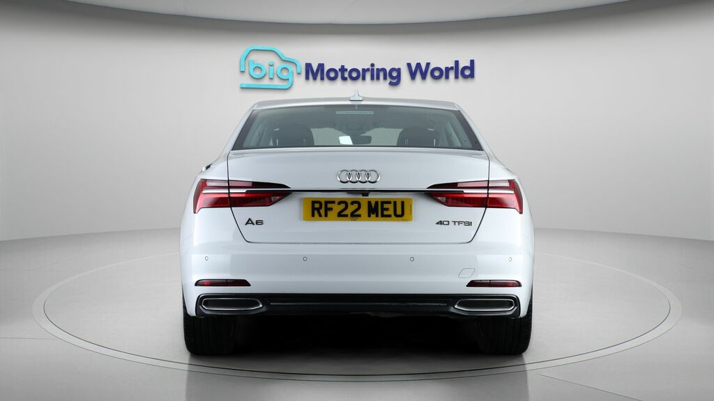 Audi A6 Saloon Sport White #6