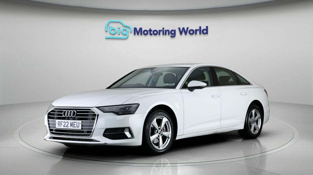 Audi A6 Saloon Sport White #3
