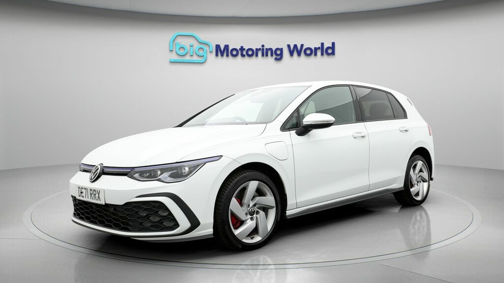 Volkswagen Golf Gte White #3