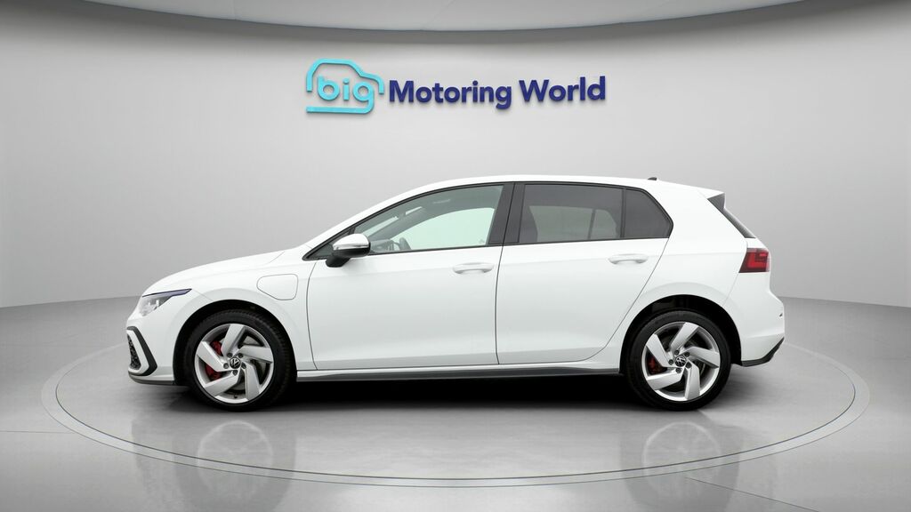 Volkswagen Golf Gte White #4