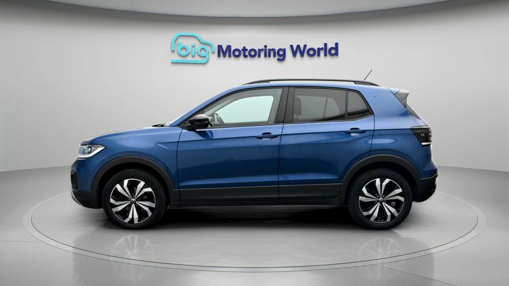 Volkswagen T-Cross Black Edition Blue #4