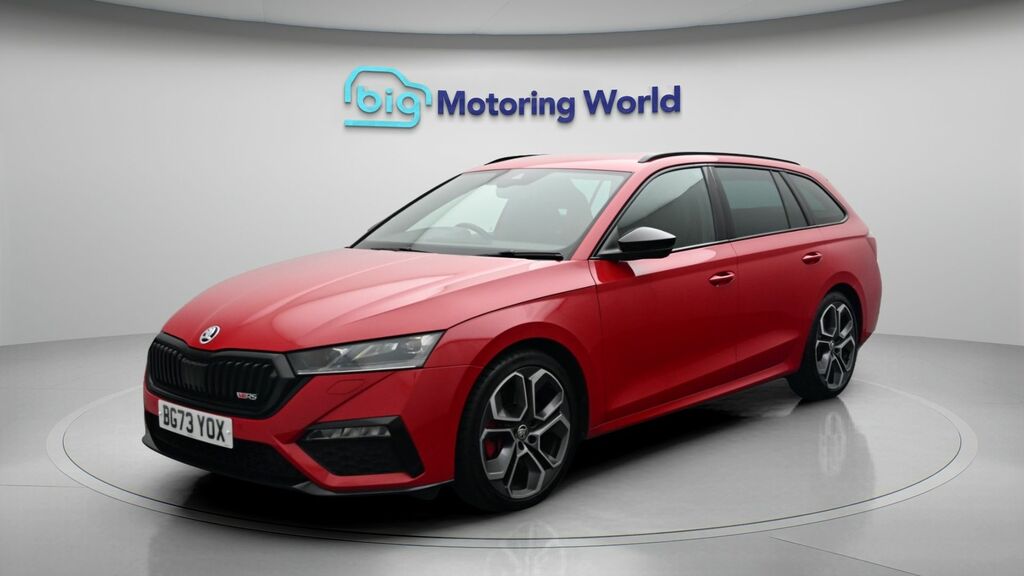 Skoda Octavia Vrs Red #3