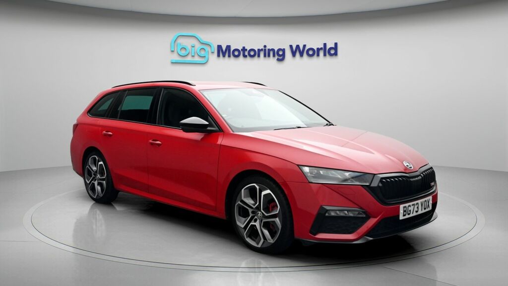 Skoda Octavia Vrs Red