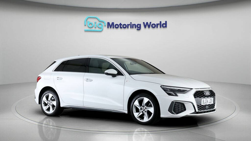 Audi A3 S Line White