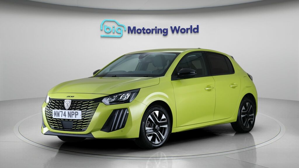 Peugeot 208 Allure MW74NPP Yellow #3