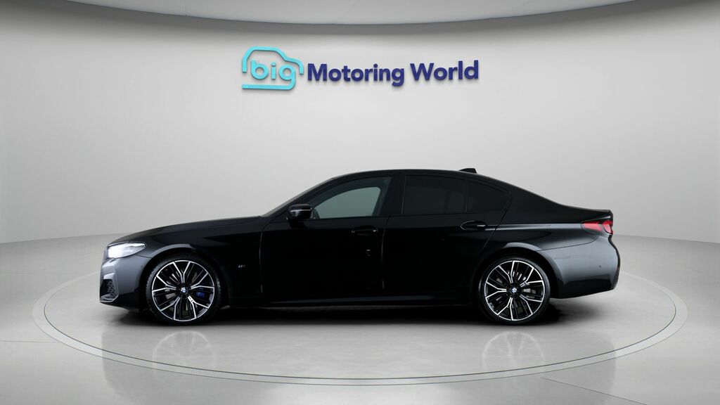 BMW 5 Series M Sport LV22KHX Black #4