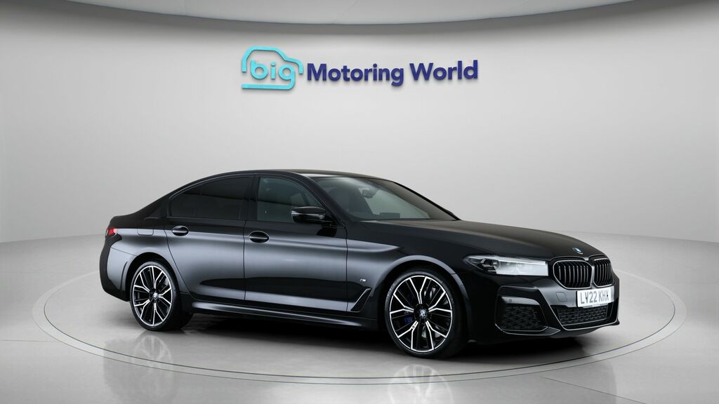 BMW 5 Series M Sport Black