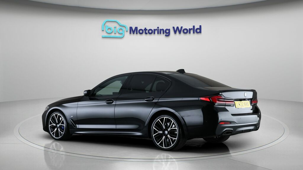 BMW 5 Series M Sport LV22KHX Black #5