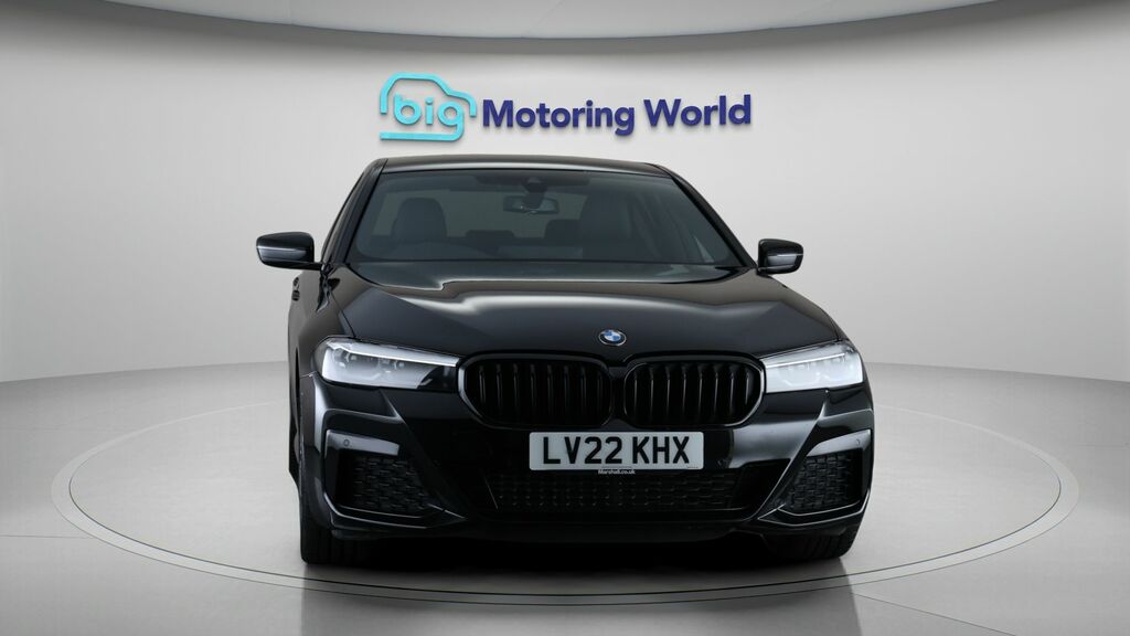 BMW 5 Series M Sport LV22KHX Black #2