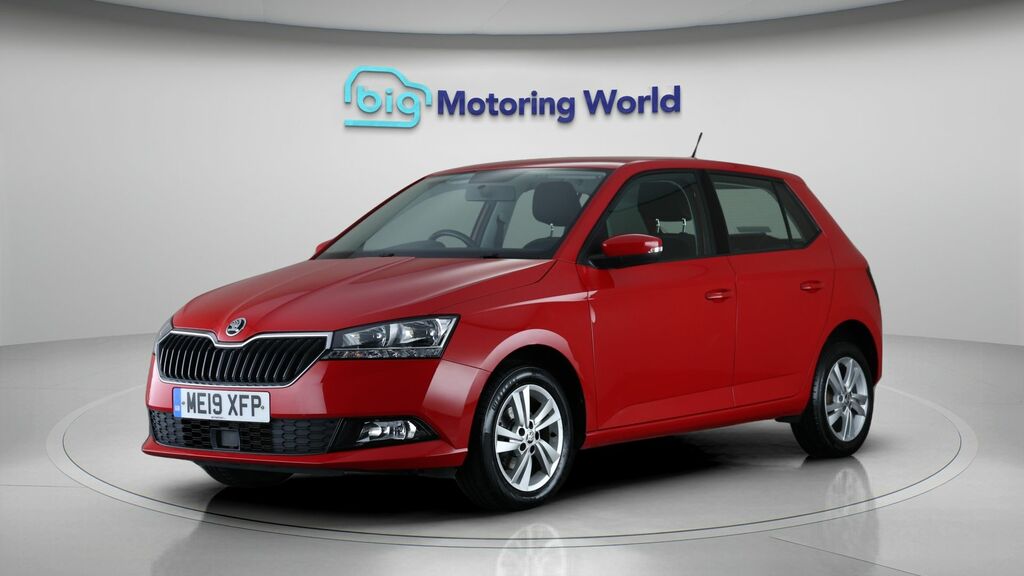 Skoda Fabia Se Red #3