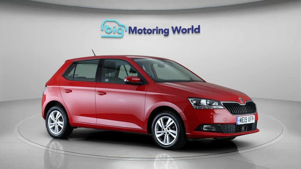 Skoda Fabia Se Red