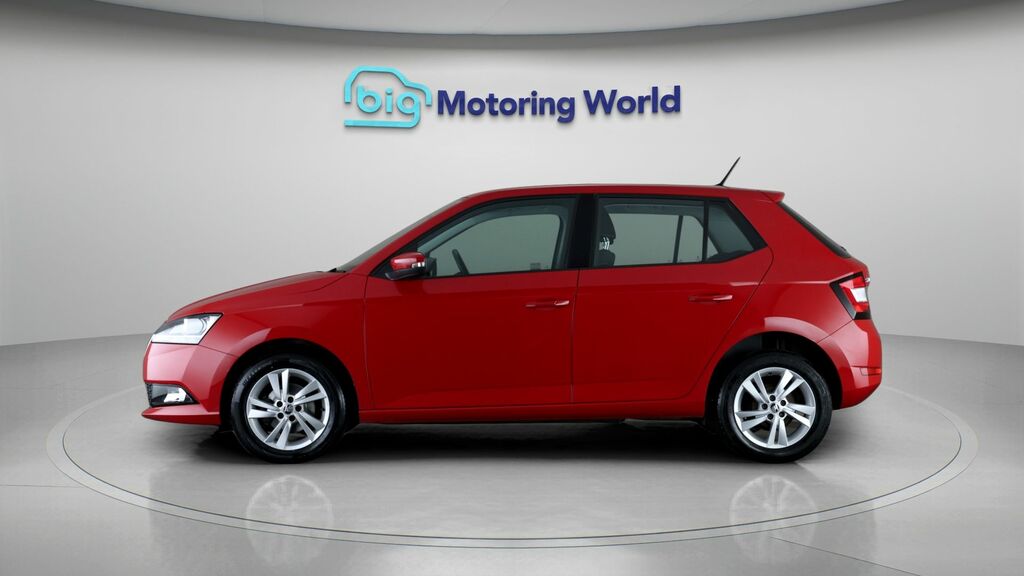 Skoda Fabia Se Red #4