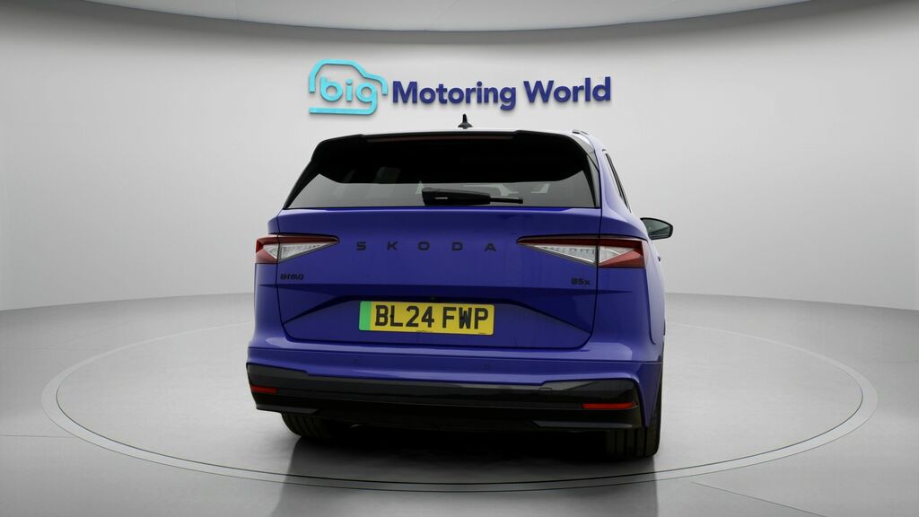 Skoda ENYAQ 85X Sportline Plus BL24FWP Blue #6