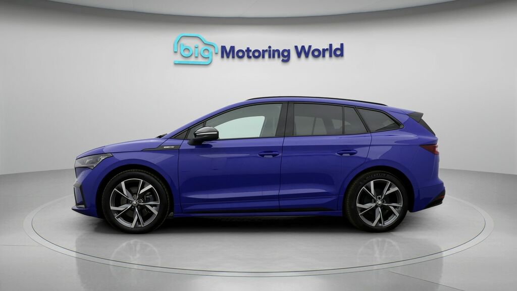Skoda ENYAQ 85X Sportline Plus BL24FWP Blue #4