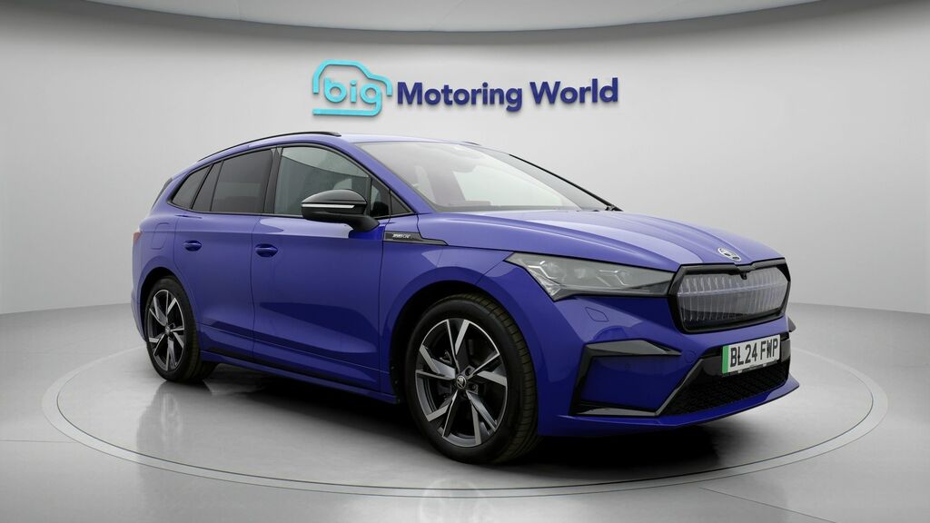 Skoda ENYAQ 85X Sportline Plus Blue