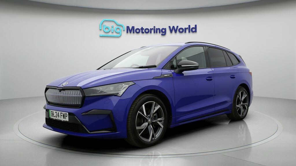 Skoda ENYAQ 85X Sportline Plus BL24FWP Blue #3