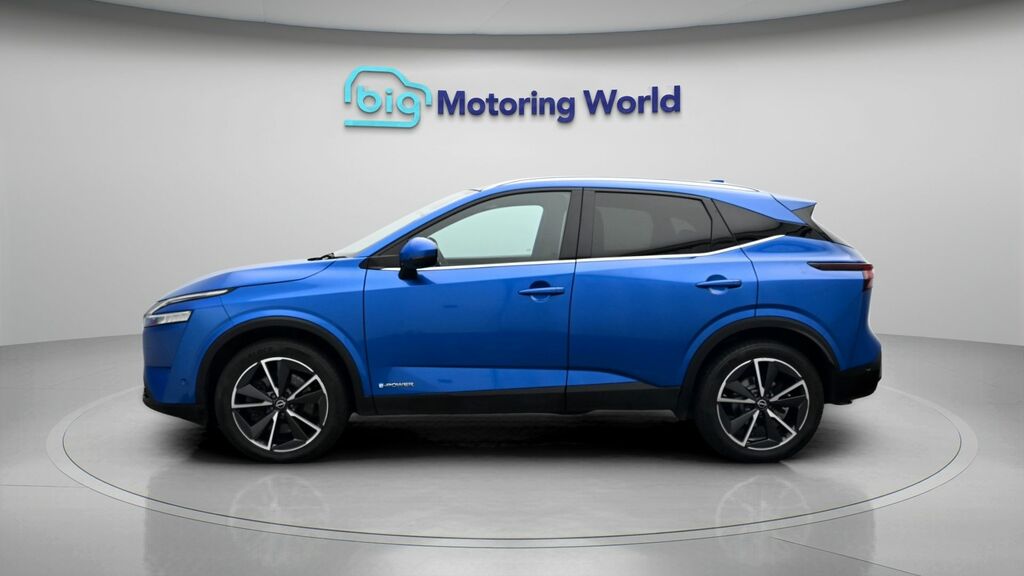 Nissan Qashqai Tekna Blue #4