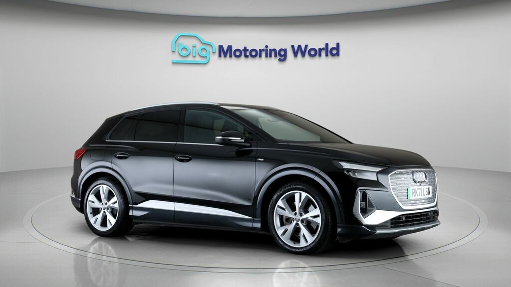 Audi Q4 E Tron S Line RK71LSN Black