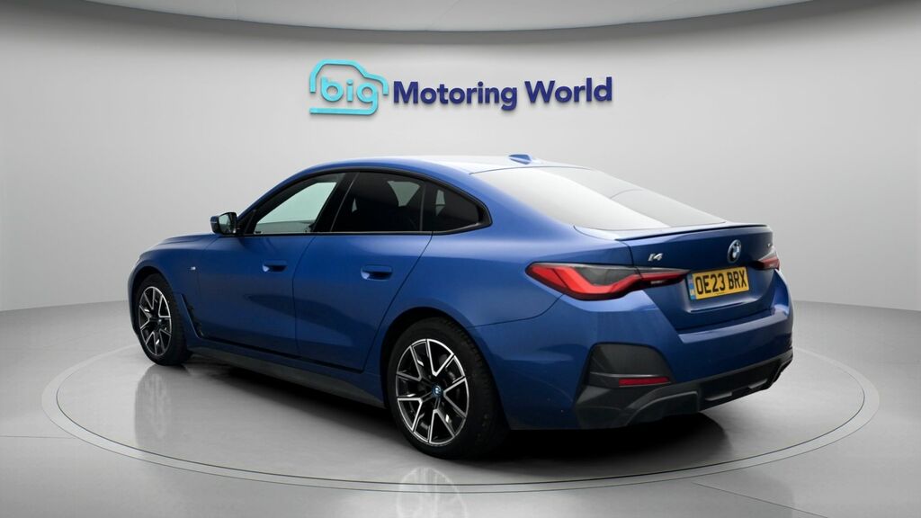 BMW i4 M Sport Blue #5