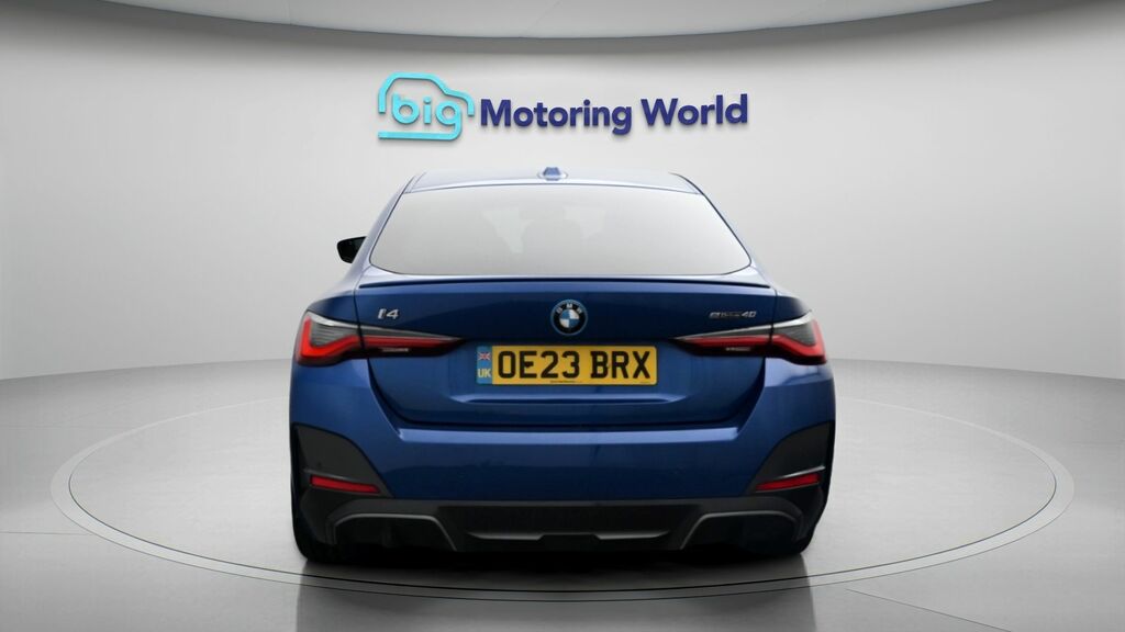 BMW i4 M Sport Blue #6