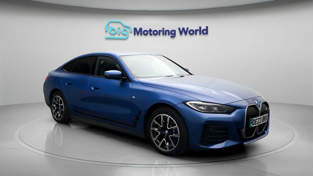 BMW i4 M Sport Blue
