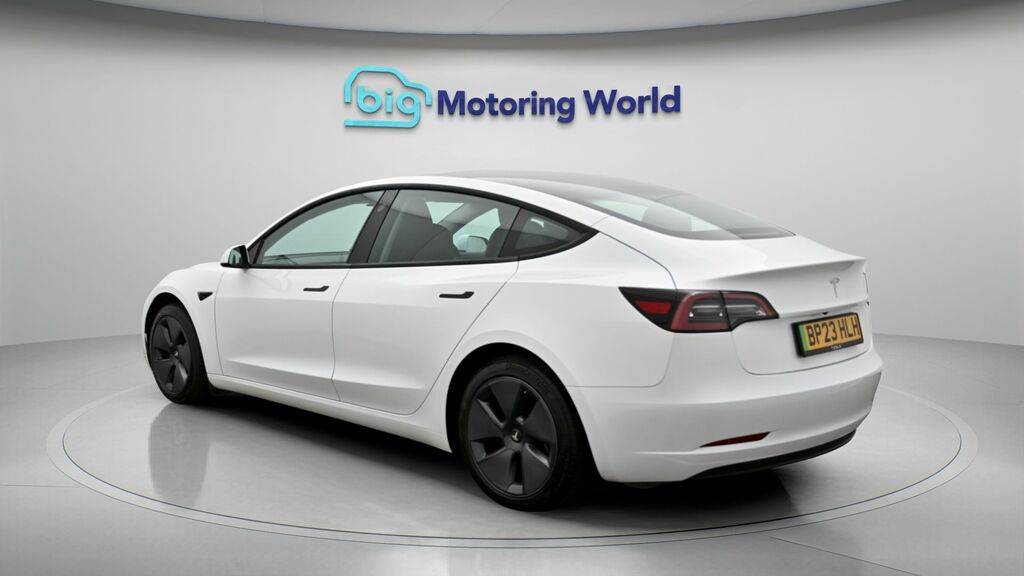 Tesla Model 3 3 Model 3 Rwd White #5