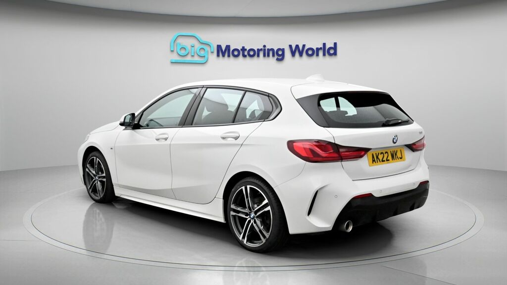 BMW 1 Series M Sport AK22WKJ White #5