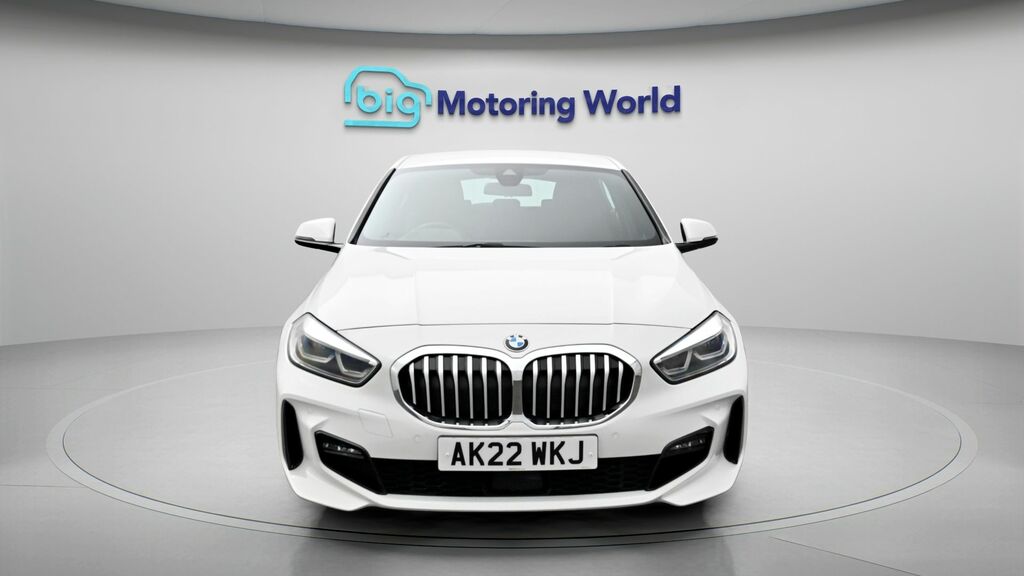 BMW 1 Series M Sport AK22WKJ White #2