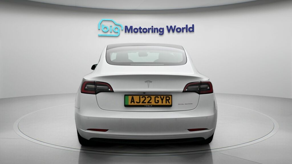 Tesla Model 3 Long Range AJ22GYR White #6