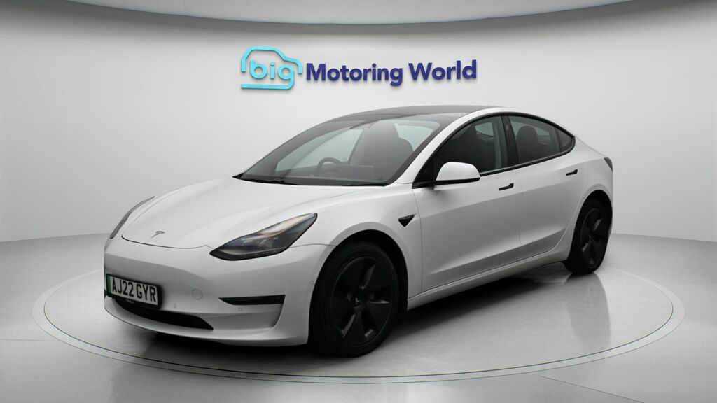 Tesla Model 3 Long Range AJ22GYR White #3