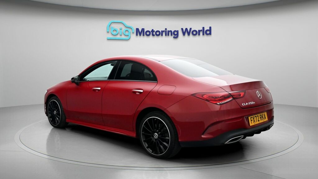 Mercedes-Benz CLA Class Amg Line Night Edition Red #5