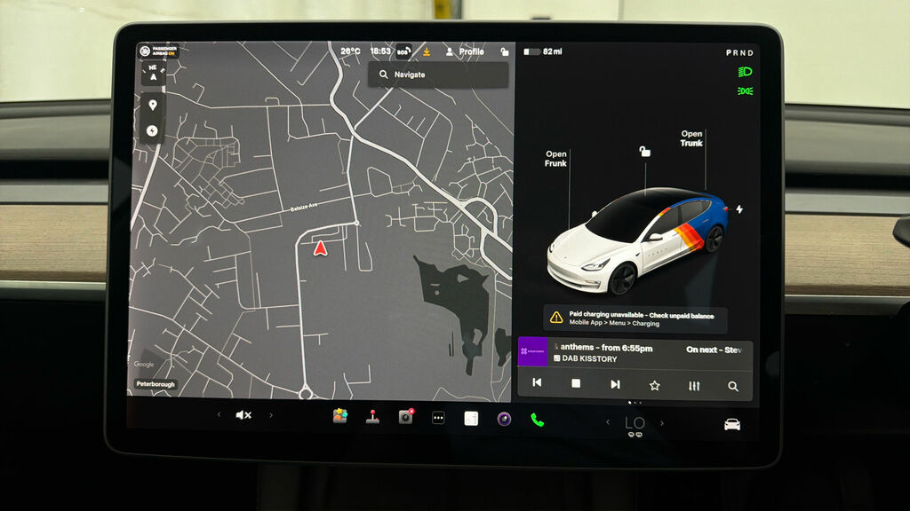 Tesla Model 3 2021 Dual Motor Long Range Saloon A Blue #10